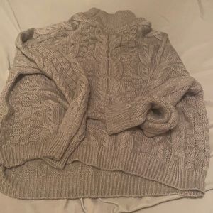 Cute turtle neck crop top